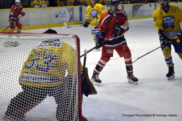 Photo hockey match Dijon  - Compiègne le 05/11/2022