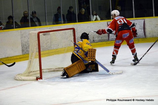 Photo hockey match Dijon  - Compiègne le 05/11/2022