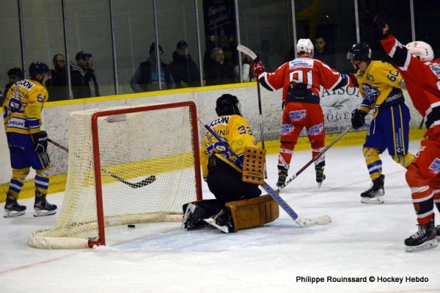 Photo hockey match Dijon  - Compiègne le 05/11/2022