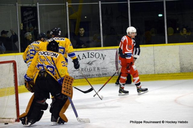 Photo hockey match Dijon  - Compiègne le 05/11/2022