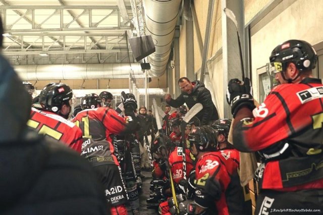 Photo hockey match Nimes - Lyon le 05/11/2022