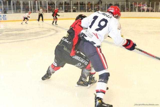 Photo hockey match Nimes - Lyon le 05/11/2022