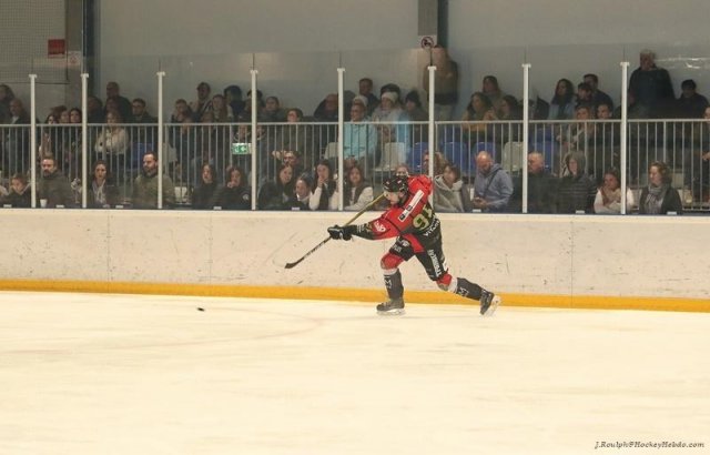 Photo hockey match Nimes - Lyon le 05/11/2022