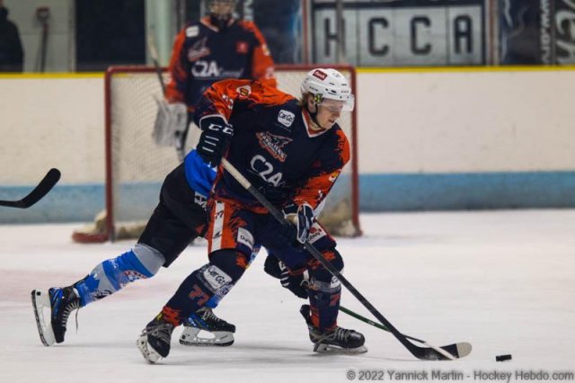 Photo hockey match Clermont-Ferrand - Courchevel-Méribel-Pralognan le 05/11/2022