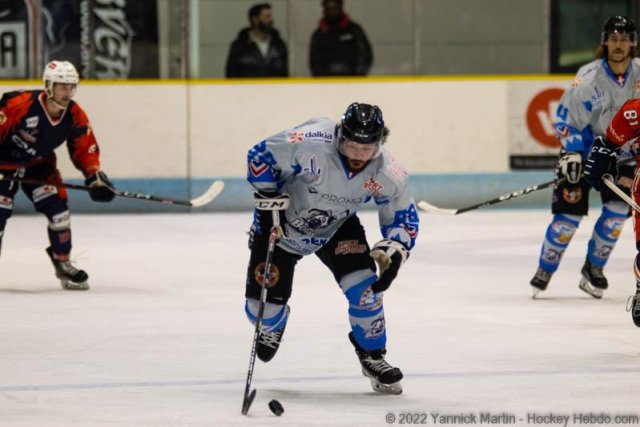 Photo hockey match Clermont-Ferrand - Courchevel-Méribel-Pralognan le 05/11/2022