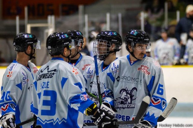 Photo hockey match Clermont-Ferrand - Courchevel-Méribel-Pralognan le 05/11/2022