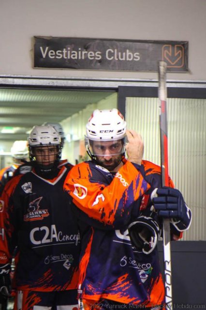 Photo hockey match Clermont-Ferrand - Courchevel-Méribel-Pralognan le 05/11/2022