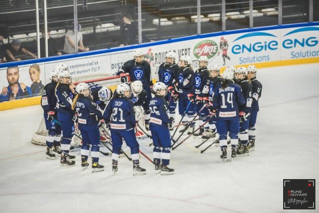 Photo hockey match France / Féminin - Cergy-Pontoise / Féminin le 19/11/2022