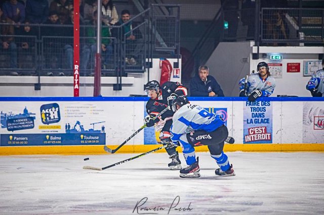 Photo hockey match Toulouse-Blagnac - Courchevel-Méribel-Pralognan le 19/11/2022