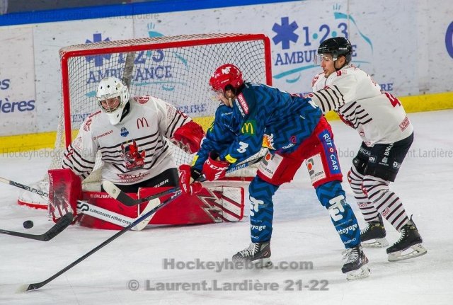 Photo hockey match Grenoble  - Briançon  le 25/11/2022