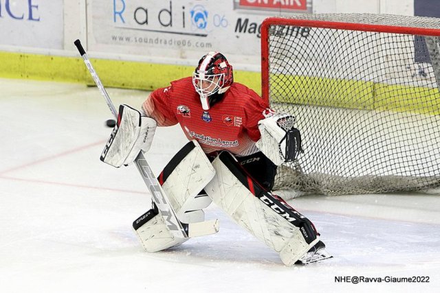 Photo hockey match Nice - Angers  le 27/11/2022