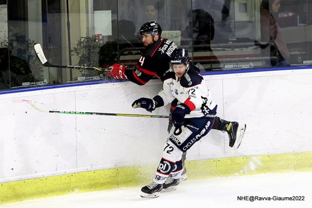 Photo hockey match Nice - Angers  le 27/11/2022
