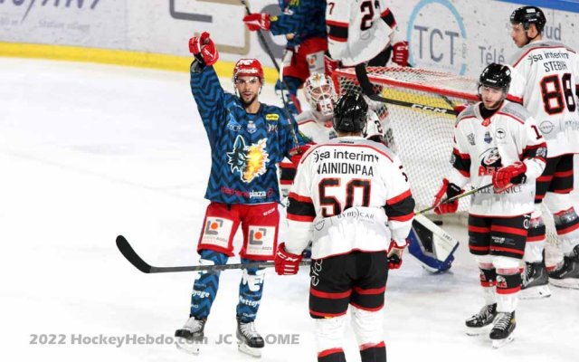 Photo hockey match Grenoble  - Nice le 02/12/2022