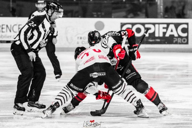 Photo hockey match Bordeaux - Briançon  le 02/12/2022