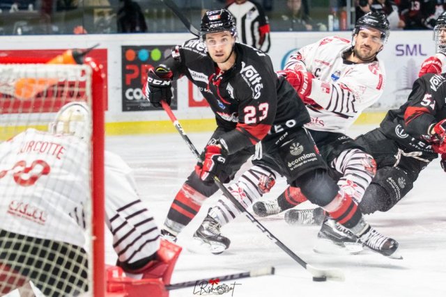 Photo hockey match Bordeaux - Briançon  le 02/12/2022