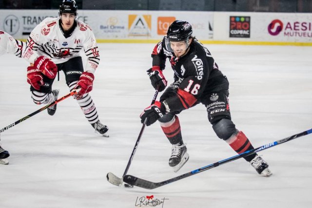 Photo hockey match Bordeaux - Briançon  le 02/12/2022