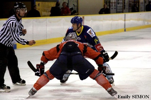 Photo hockey reportage Amical : Dijon - Grenoble en images
