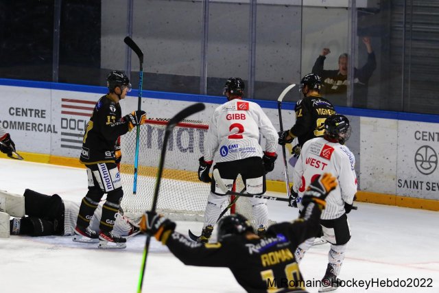 Photo hockey match Rouen - Amiens  le 02/12/2022