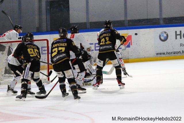 Photo hockey match Rouen - Amiens  le 02/12/2022