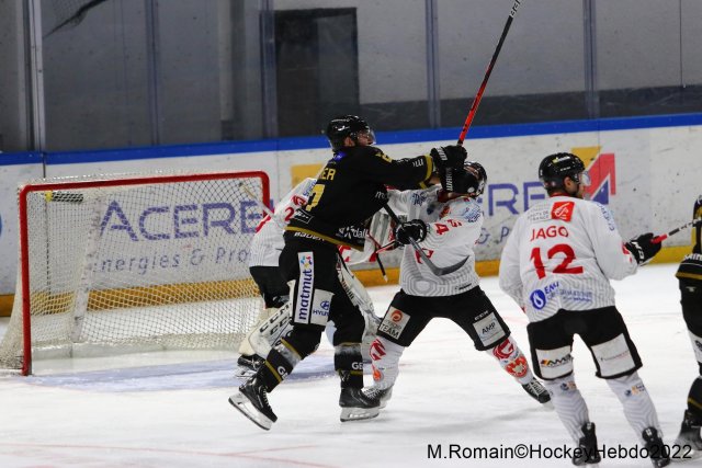 Photo hockey match Rouen - Amiens  le 02/12/2022