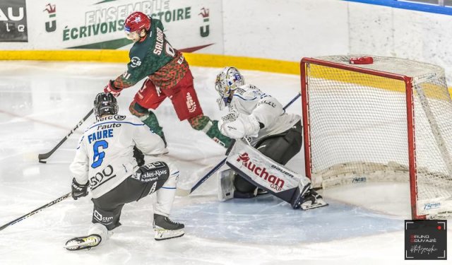 Photo hockey match Cergy-Pontoise - Gap  le 02/12/2022