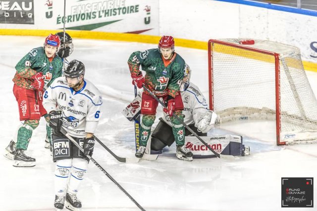 Photo hockey match Cergy-Pontoise - Gap  le 02/12/2022