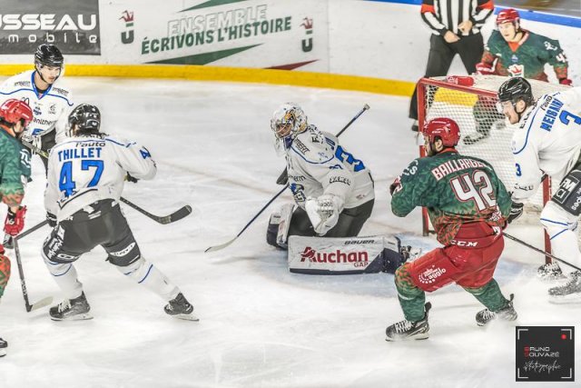 Photo hockey match Cergy-Pontoise - Gap  le 02/12/2022