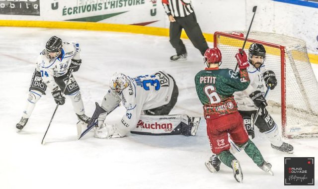 Photo hockey match Cergy-Pontoise - Gap  le 02/12/2022