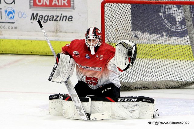 Photo hockey match Nice - Rouen le 04/12/2022
