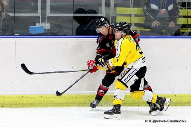 Photo hockey match Nice - Rouen le 04/12/2022