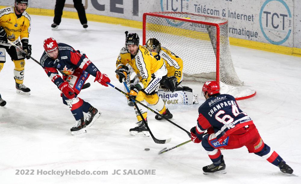 Grenoble  3 - 2 Rouen