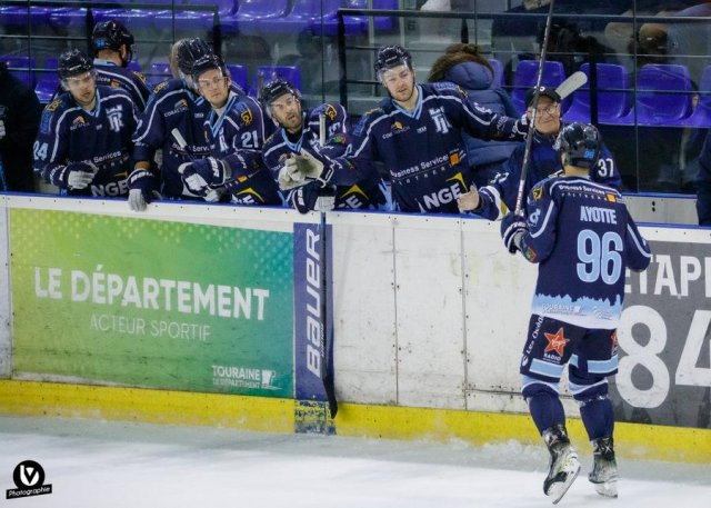 Photo hockey match Tours  - Nantes le 07/12/2022