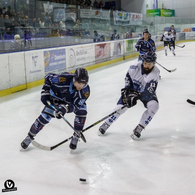 Photo hockey match Tours  - Nantes le 07/12/2022