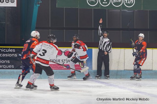 Photo hockey match Clermont-Ferrand - Colmar le 03/12/2022