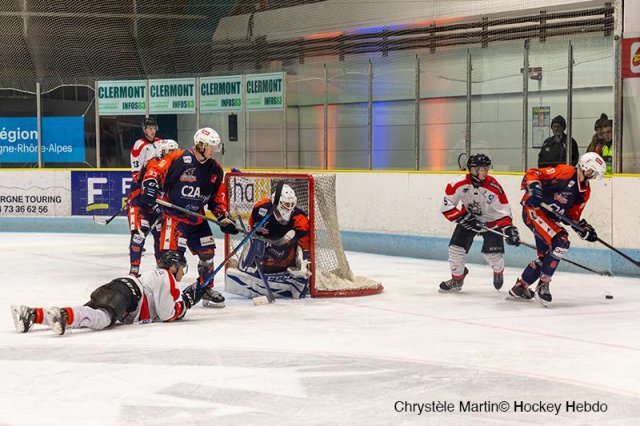 Photo hockey match Clermont-Ferrand - Colmar le 03/12/2022