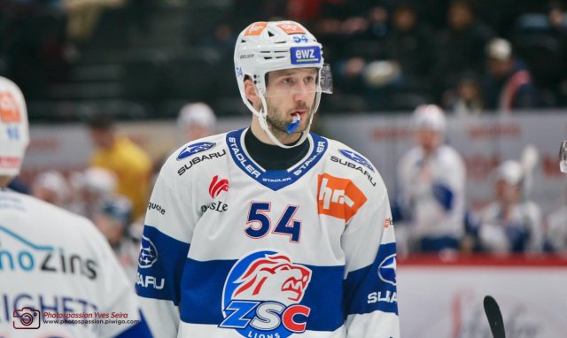 Photo hockey match Lausanne - Zürich le 10/12/2022