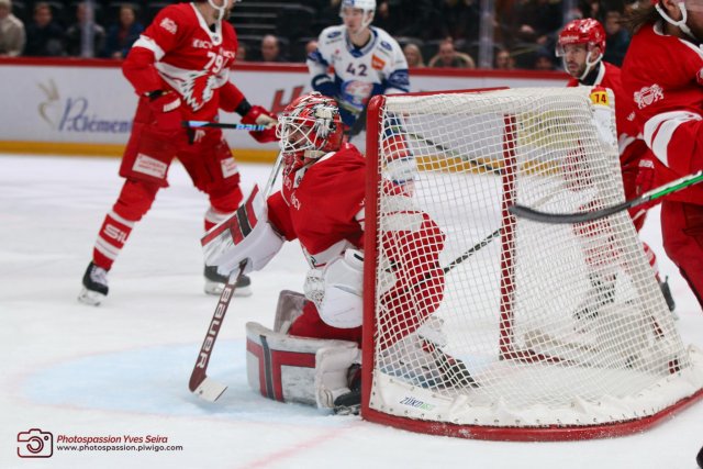 Photo hockey match Lausanne - Zürich le 10/12/2022