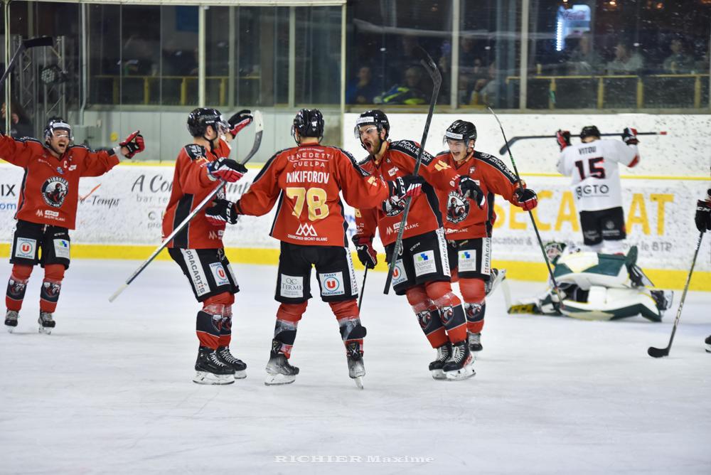 Chamonix  6 - 3 Bordeaux
