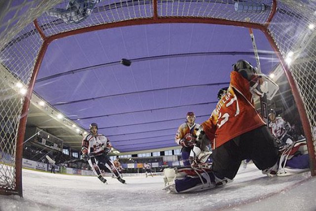 Photo hockey reportage Amical : Lyon - Réal Torino en images
