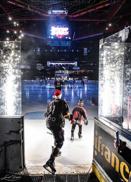 Photo hockey match Bordeaux - Angers  le 23/12/2022