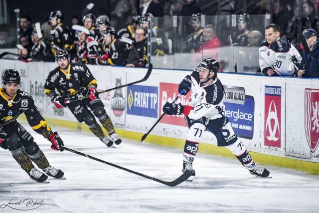 Photo hockey match Bordeaux - Angers  le 23/12/2022