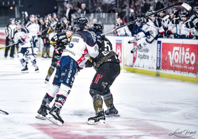 Photo hockey match Bordeaux - Angers  le 23/12/2022