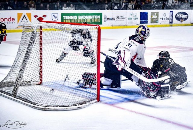 Photo hockey match Bordeaux - Angers  le 23/12/2022
