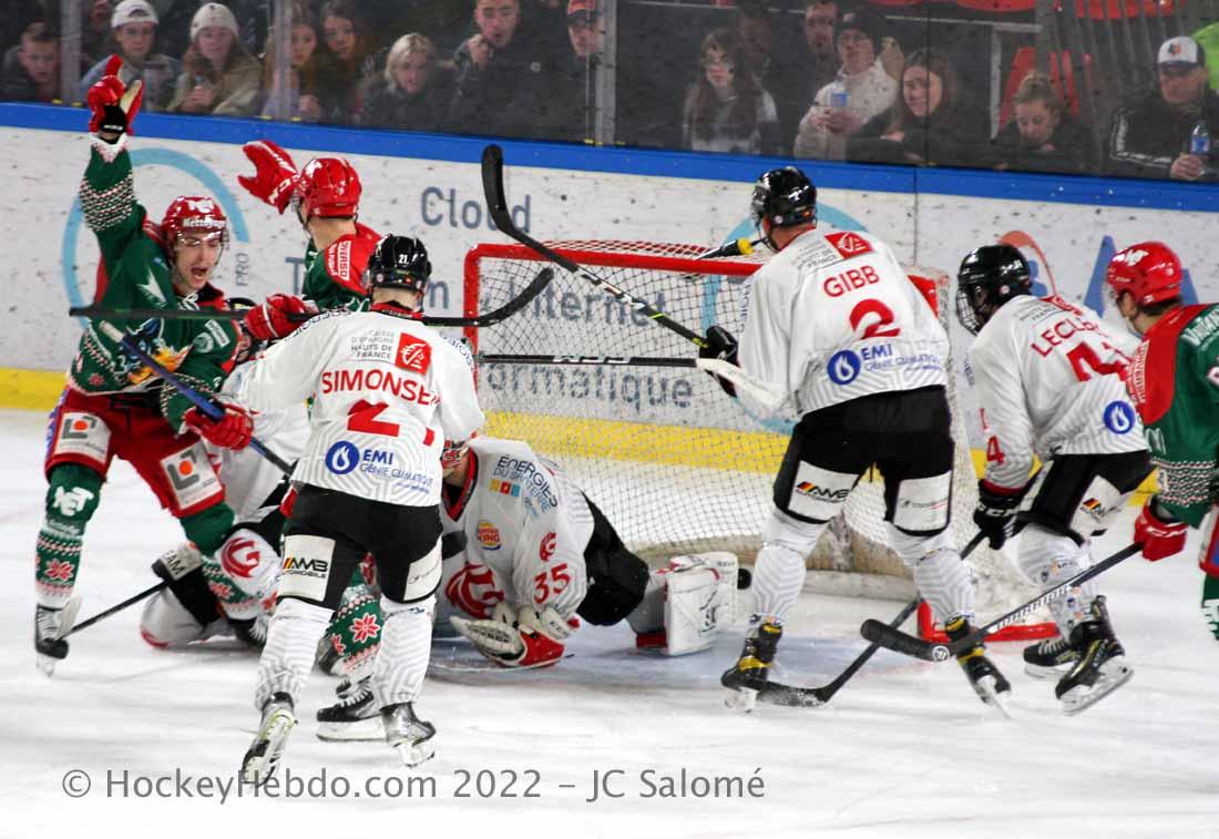 Grenoble  6 - 3 Amiens 