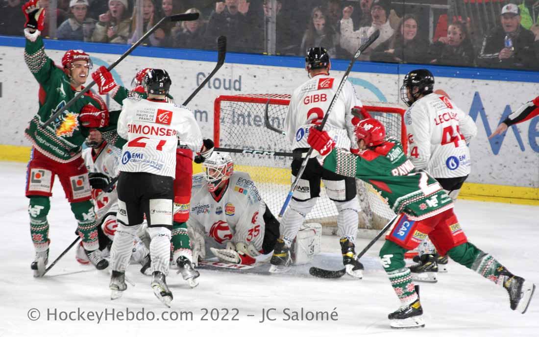 Grenoble  6 - 3 Amiens 
