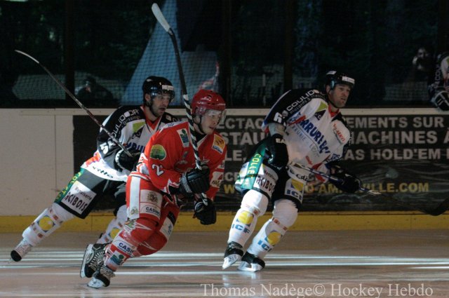 Photo hockey match Amnéville - Caen  le 12/09/2009