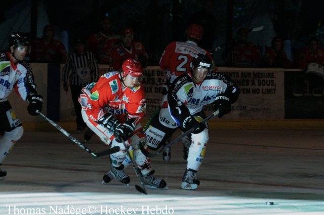 Photo hockey match Amnéville - Caen  le 12/09/2009