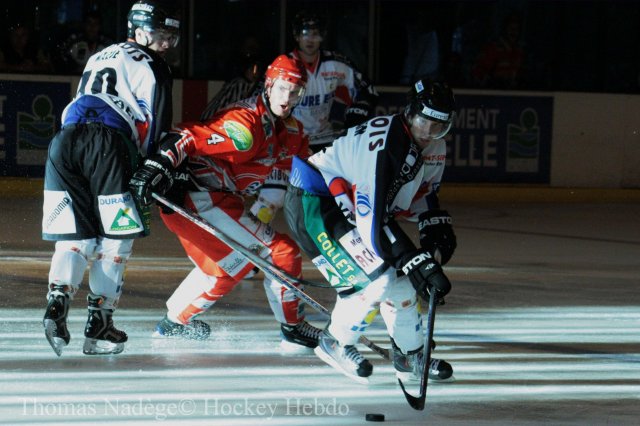 Photo hockey match Amnéville - Caen  le 12/09/2009