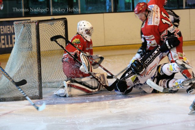 Photo hockey match Amnéville - Caen  le 12/09/2009