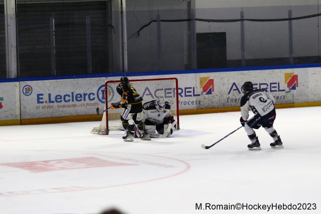 Photo hockey match Rouen - Angers  le 06/01/2023